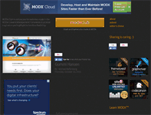 Tablet Screenshot of modxclub.com